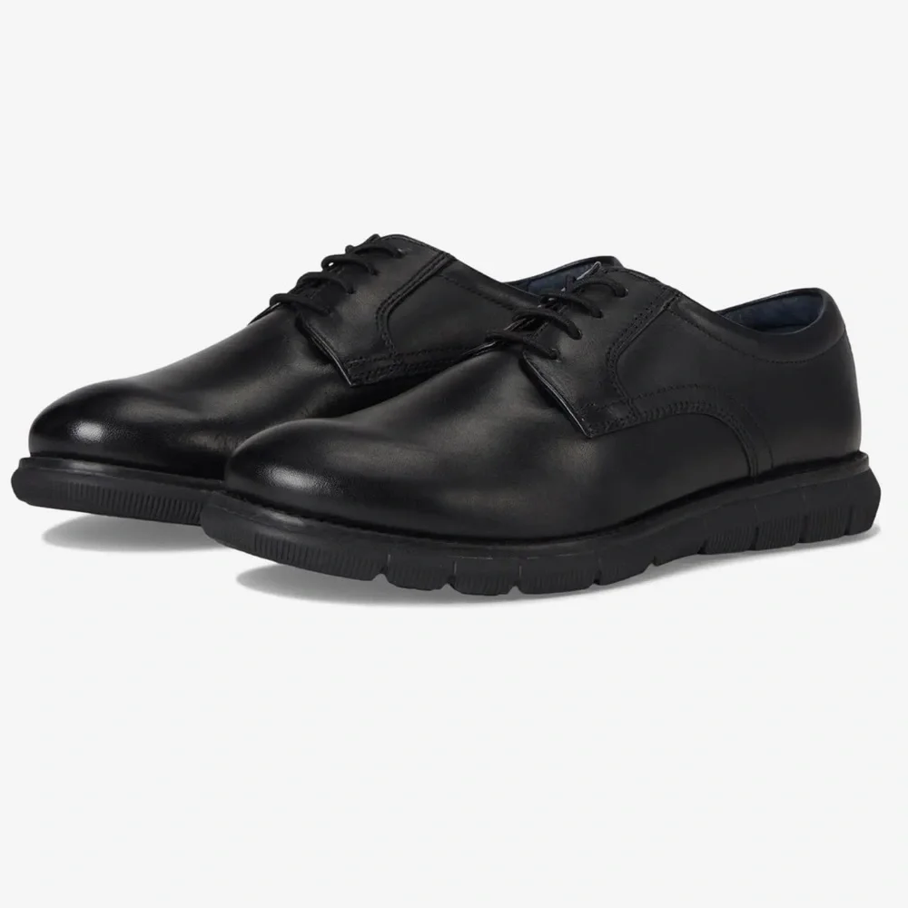 Johnston & Murphy Black Holden Oxford